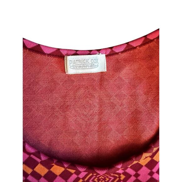 Patrick Cox Wannabe Crop Sweater Y2K Funky Retro Groovy Street wear - Picture 3 of 9